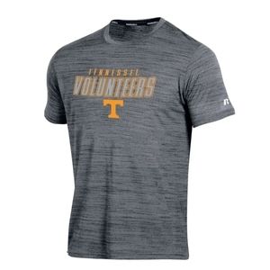 Russell Gray Tennessee Volunteers Athletic Metallic T-ShirtMen's Medium NWT